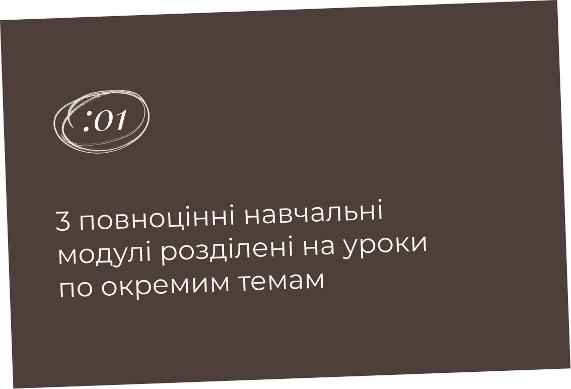 Результат після інтенсиву — картка 1